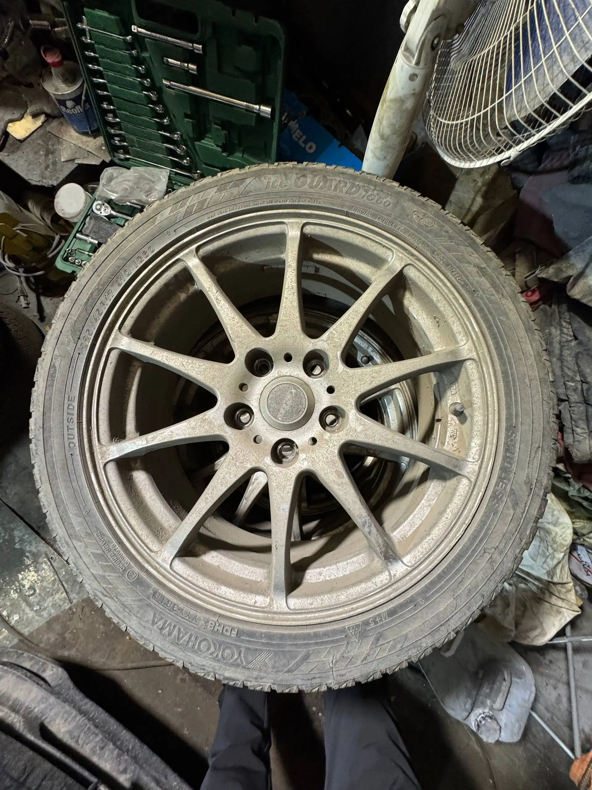 Обмен литых дисков 17 дюймов 5-114 на 5-100