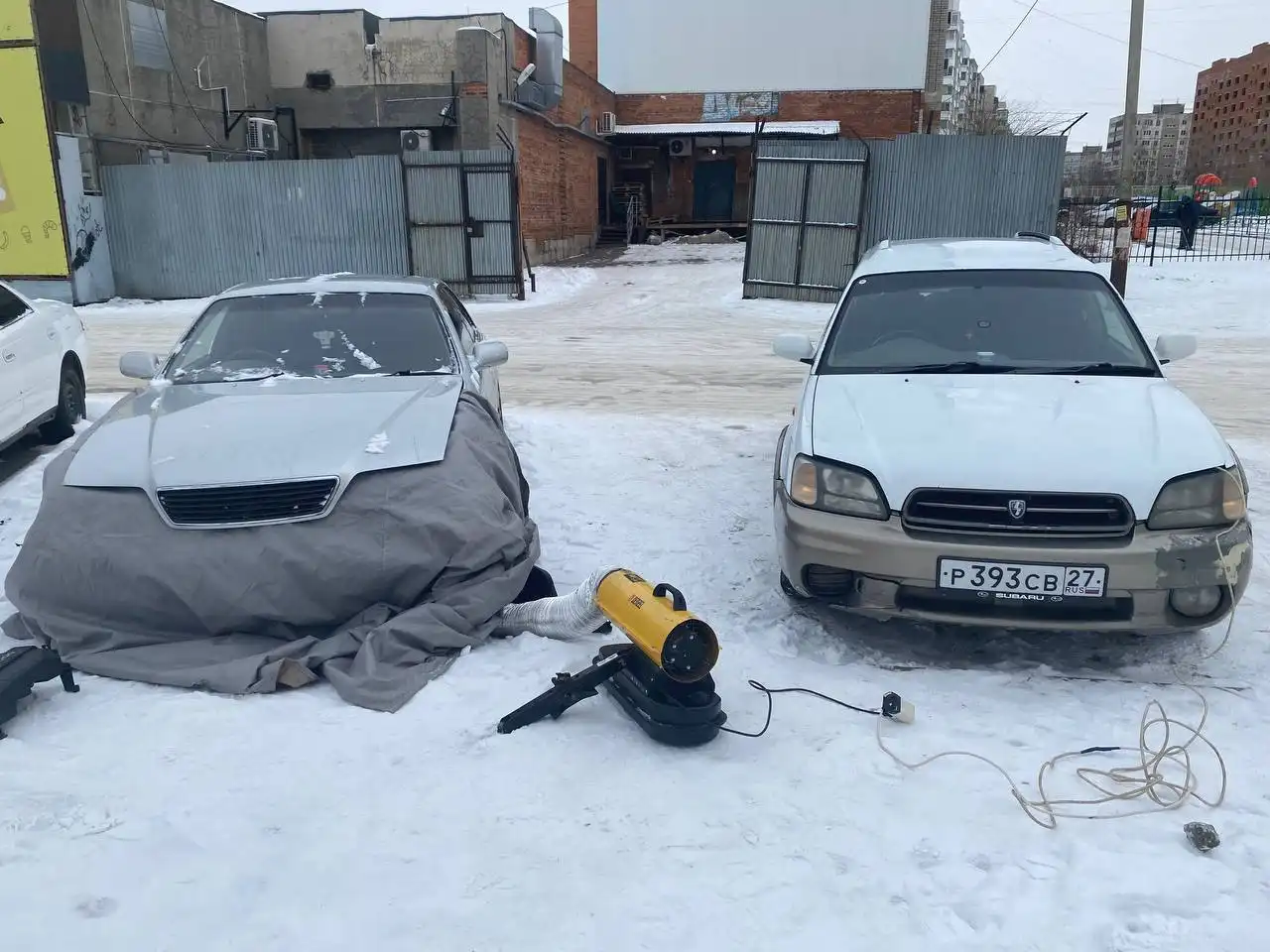 Отогрев авто в Хабаровске