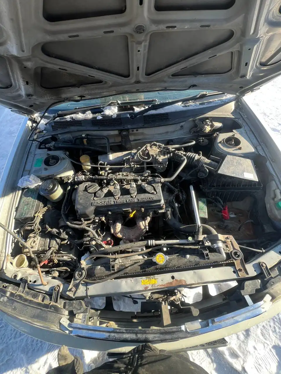 Продажа мотора QG18DE с комплектующими - Запчасти (Авто) в Хабаровск