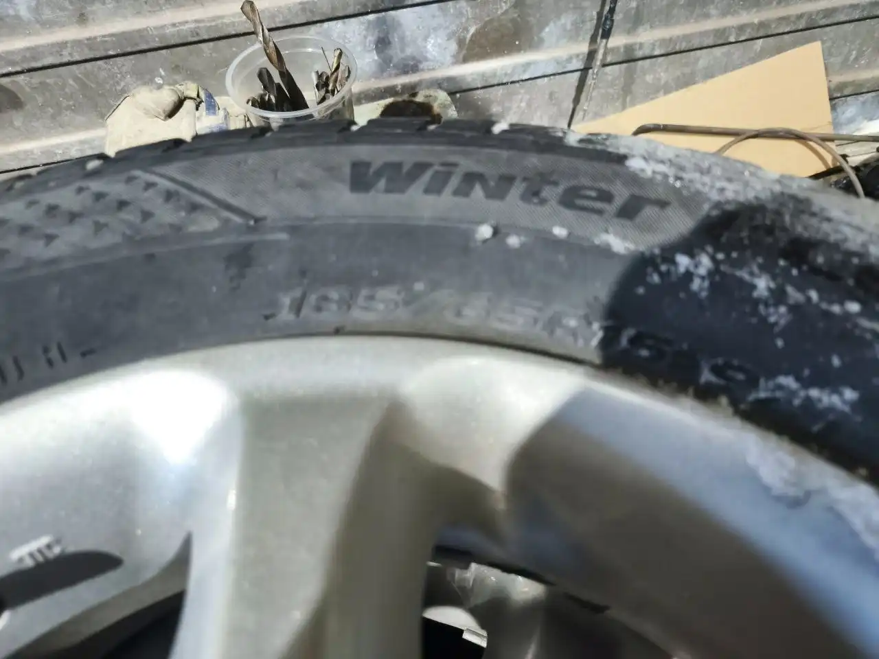 Продажа дисков R15 114x4/5 универсалка с резиной 2018 года - Запчасти (Авто) в Хабаровск