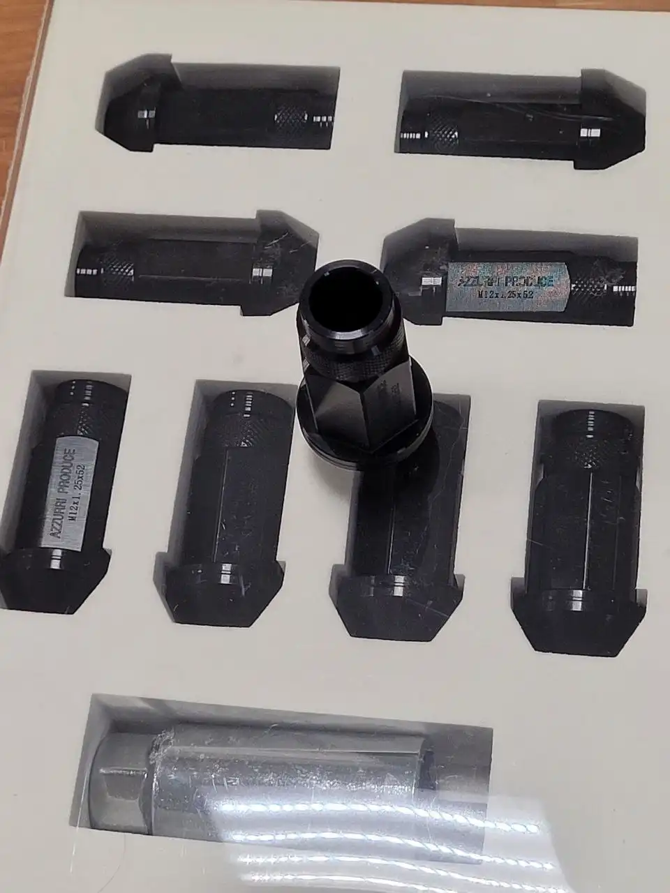 Кованые гайки RAYS Azzurri Produce M12x1.5 - Крепежные элементы (Запчасти) в Владивосток