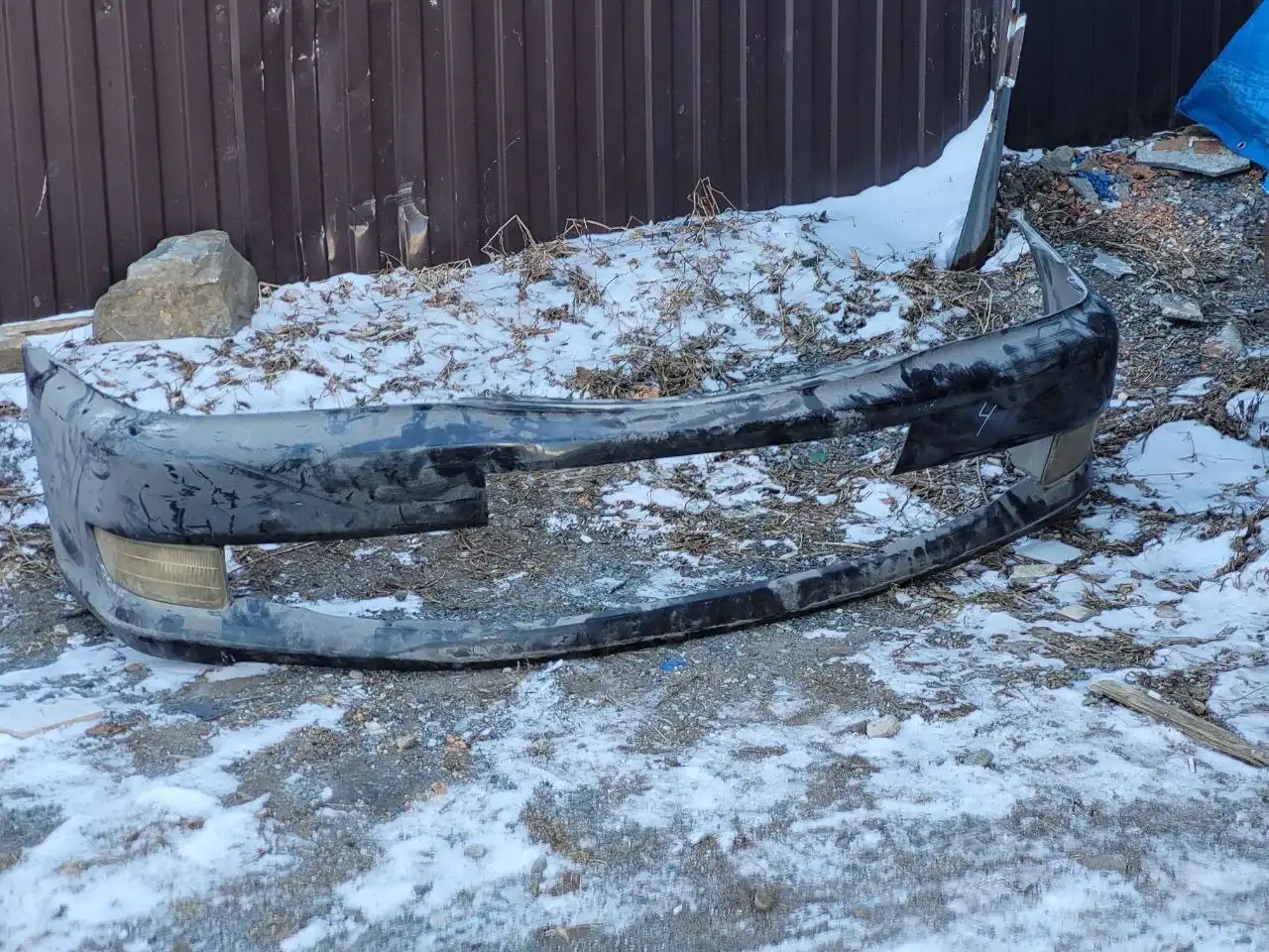 Бампер передний на Chaser JZX100 дорестайл - Запчасти (Авто) в Владивосток