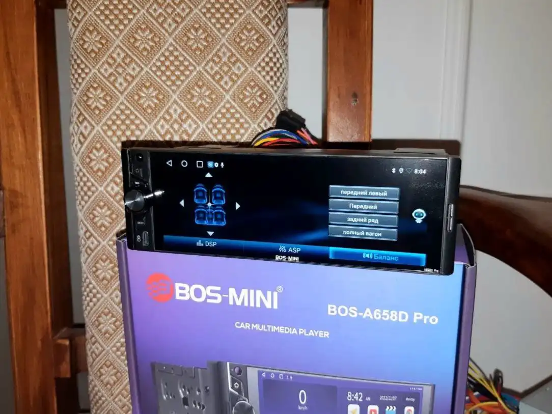 Автомагнитола 1DIN Android 4+64 сенсорный монитор 6.58 дюймов - Автомобильная электроника (Электроника) в Хабаровск