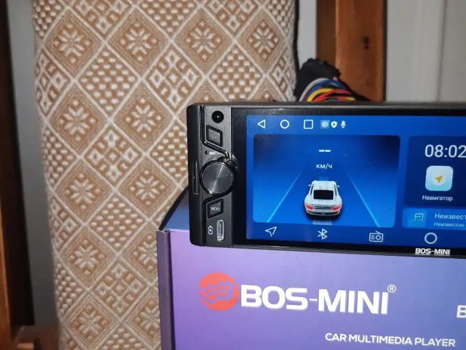 Автомагнитола 1DIN Android 4+64 сенсорный монитор 6.58 дюймов - Автомобильная электроника (Электроника) в Хабаровск