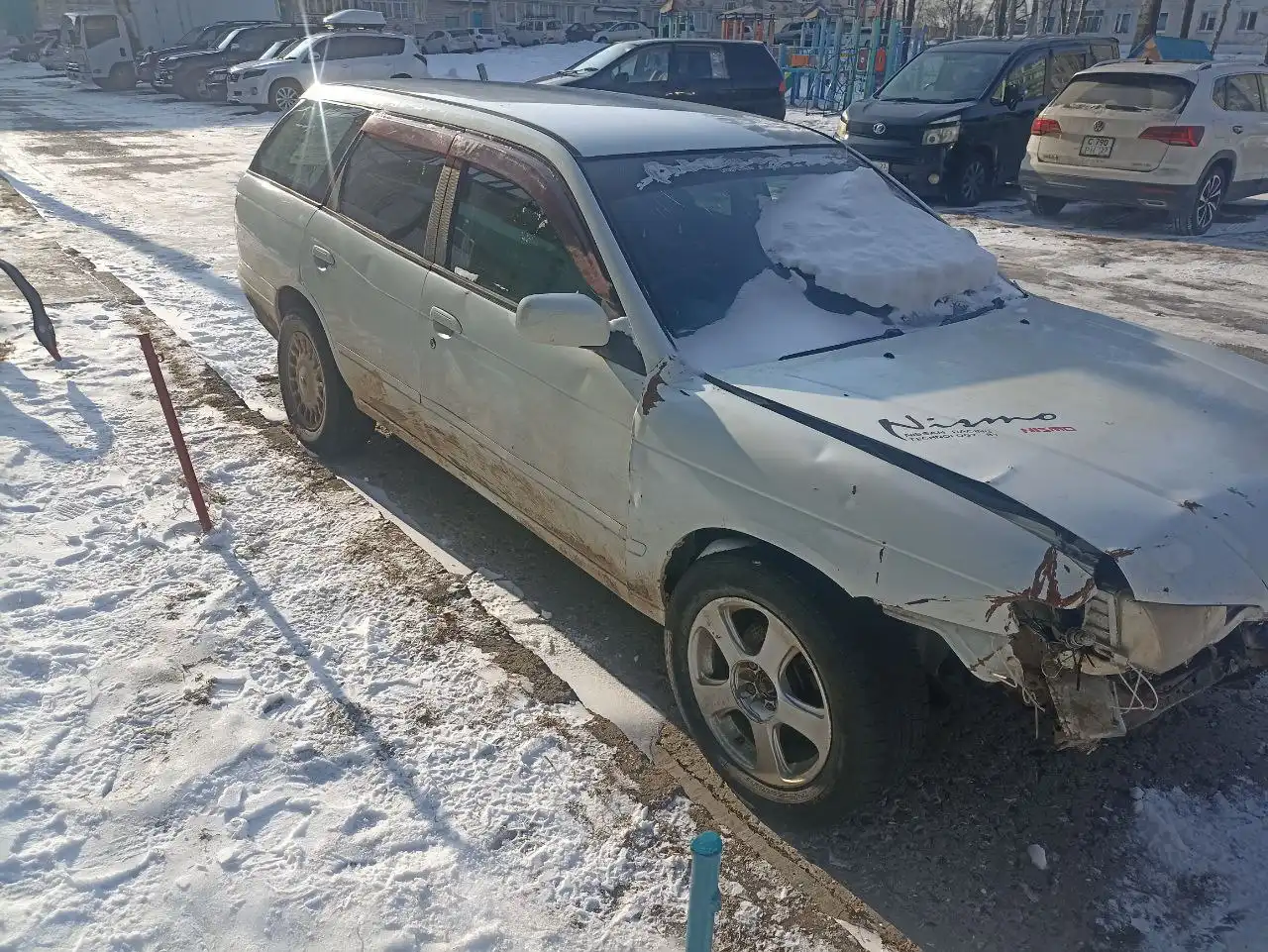 Продажа двигателя QG18DE с навесным и запчастей от Nissan Avenir W11 2003 - Двигатели и компоненты (Запчасти) в Хабаровск