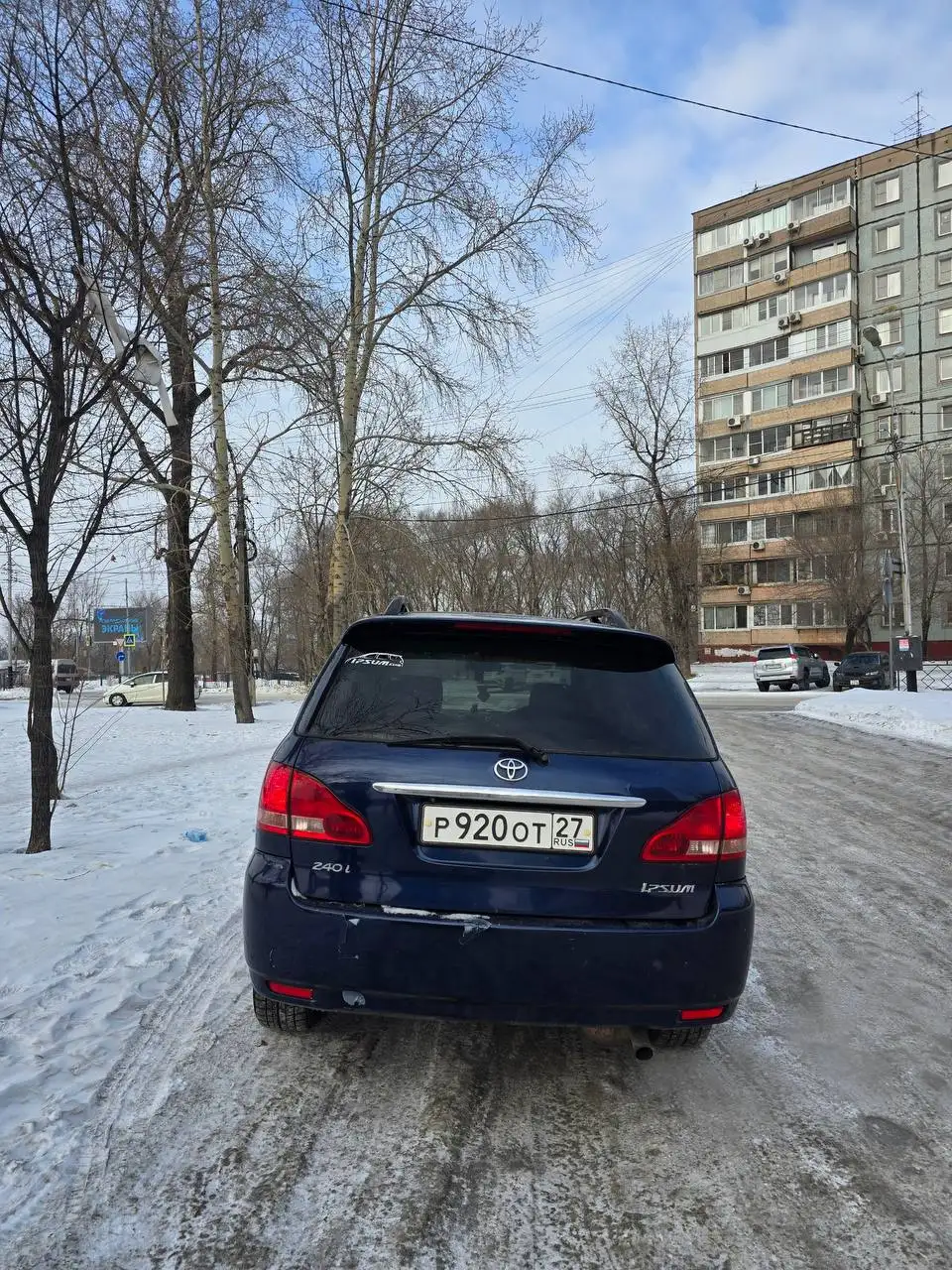 Toyota Ipsum 2001г. 2 поколение, рестайл, 160 л.с., автомат - Авто в Хабаровск