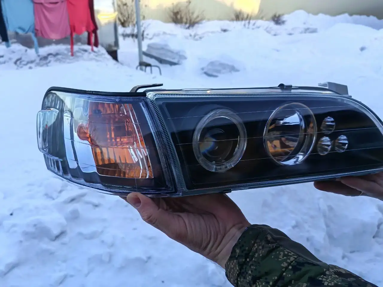 Фары линзы для Toyota Corolla 100 - Запчасти (Авто) в Хабаровск