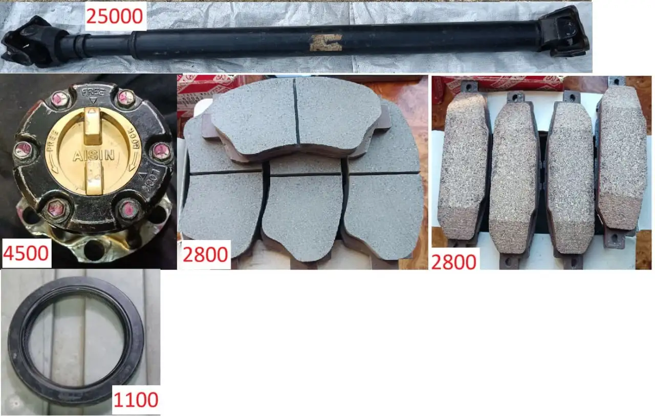 Продажа запчастей для внедорожников Toyota Land Cruiser 80 и Nissan - Автозапчасти (Запчасти) в Хабаровск