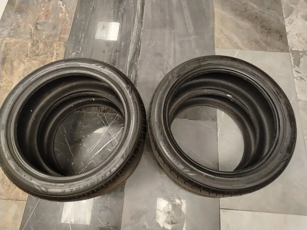 Шина Triang Sportex TH201 245/45/20 с износом 15% - Запчасти (Авто) в Хабаровск