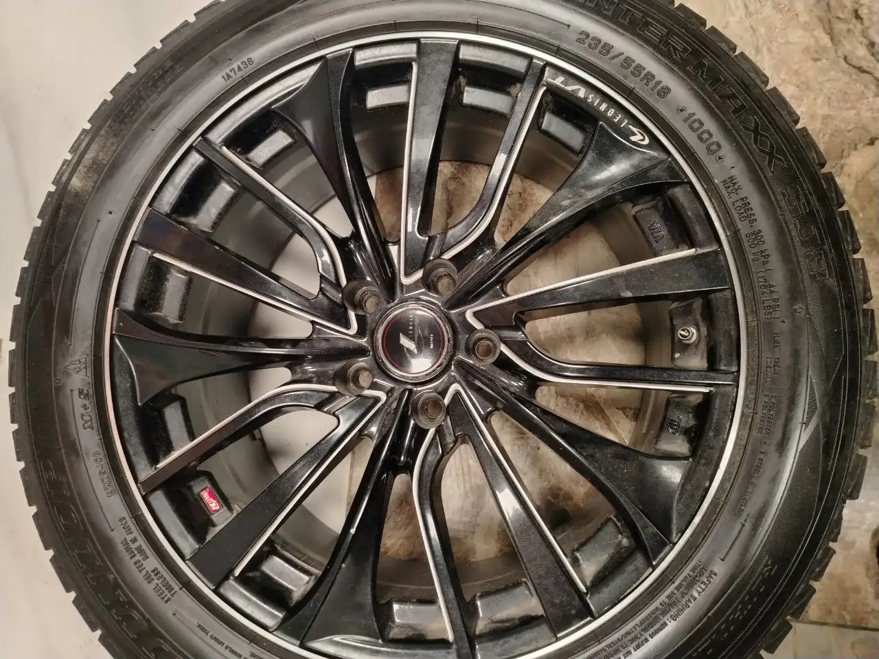 Продажа колес в сборе 235/55/18 с Японии - Колеса и диски (Запчасти) в Хабаровск