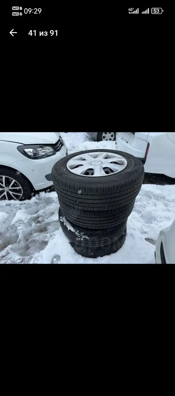 Продам комплект летних колес 215/65/16 на штамповках - Колеса и диски (Запчасти) в Хабаровск