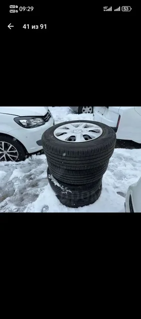 Продам комплект летних колес 215/65/16 на штамповках - Автомобильные фары в Хабаровск