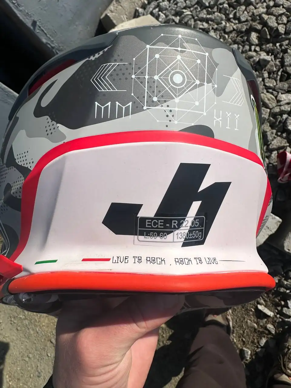 Продам шлем Just 1 с очками - Мотоэкипировка (Хобби и отдых) в Хабаровск