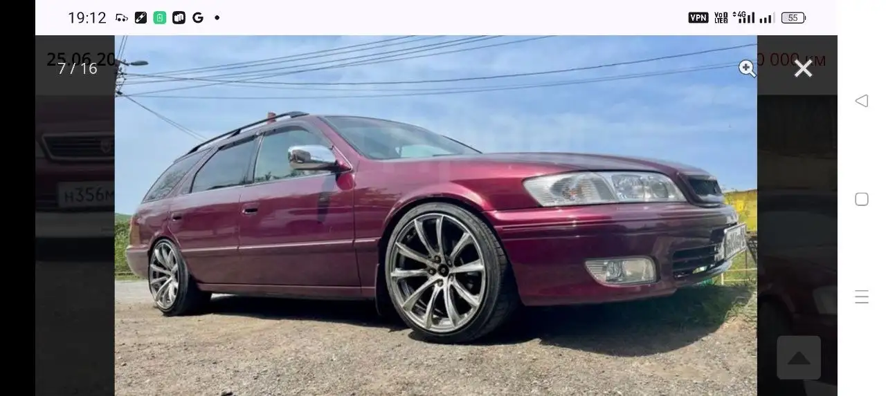 Продажа Toyota Mark II Qualis 2.5 передний привод - Авто в Хабаровск