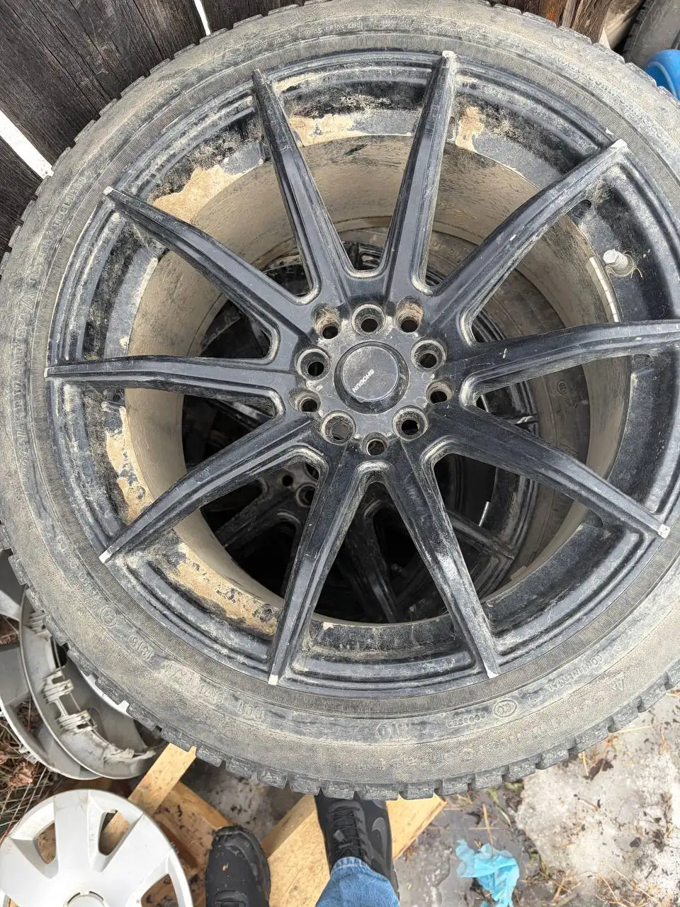 Новые кованые диски R17 - Запчасти (Авто) в Хабаровск