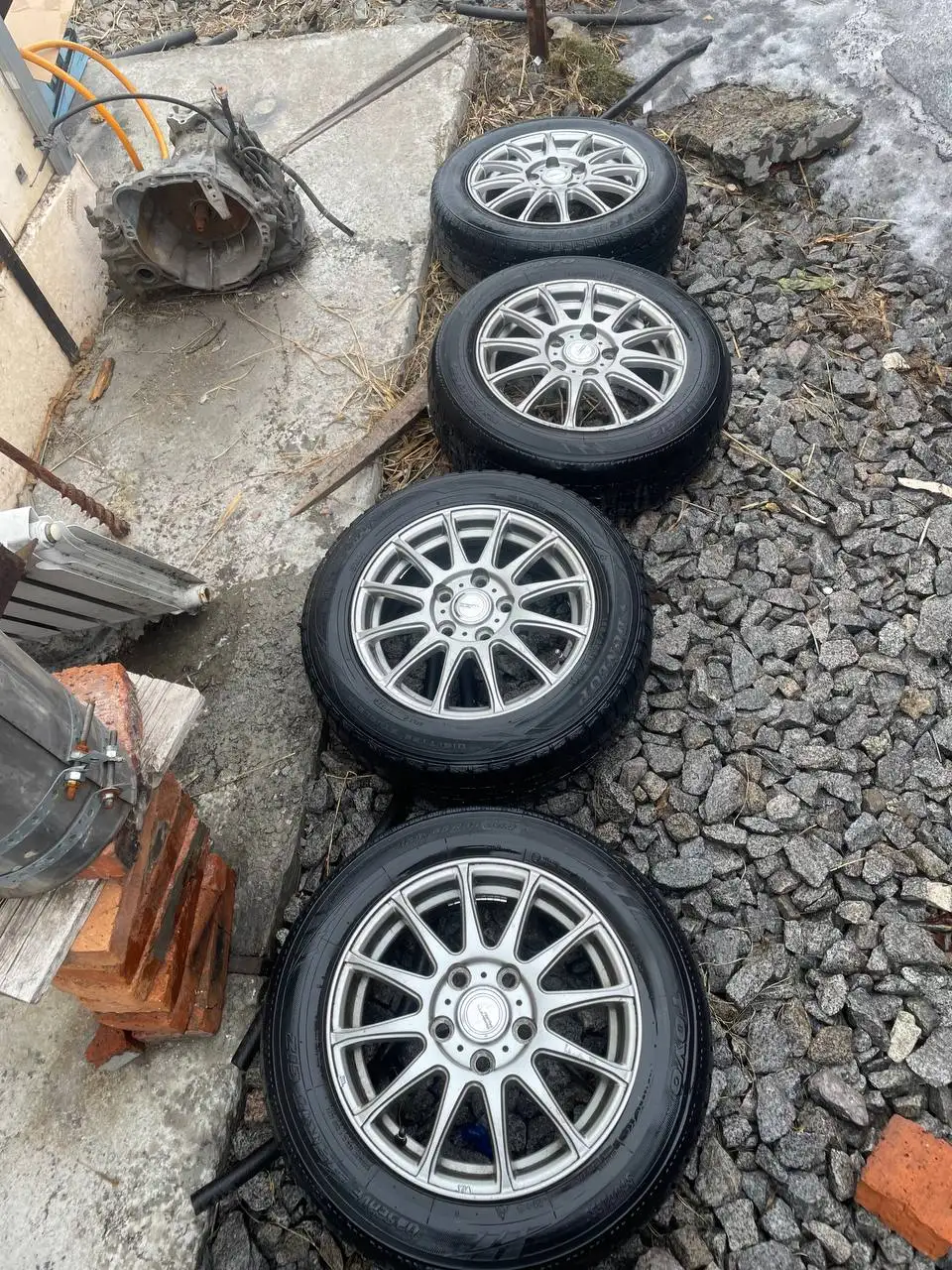 Продажа колес R15 с разболтовкой 5x114.3 - Запчасти (Авто) в Хабаровск