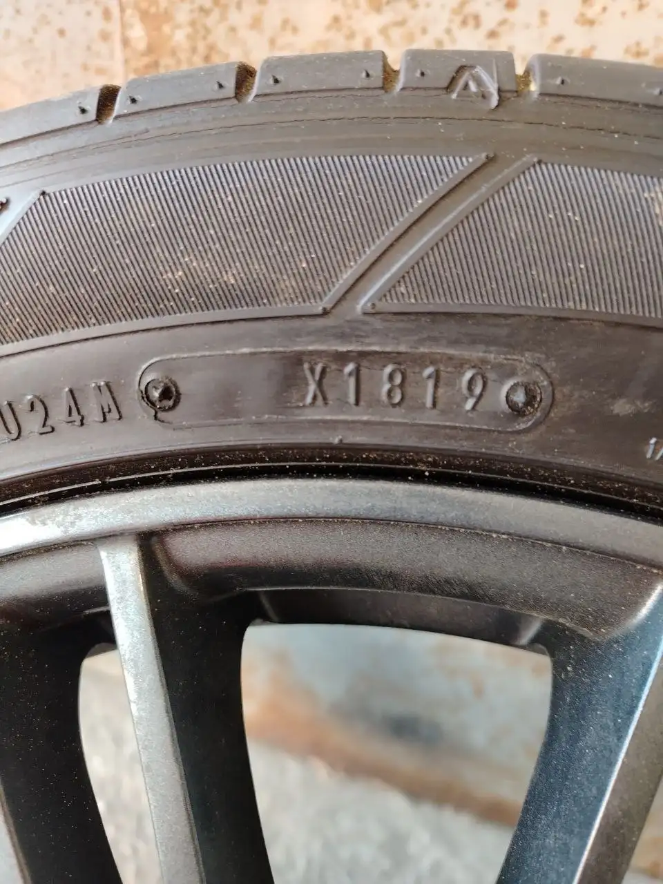 Комплект летних колёс Dunlop Sport Maxx 050 с дисками Weds Velva Kevin - Запчасти (Авто) в Хабаровск