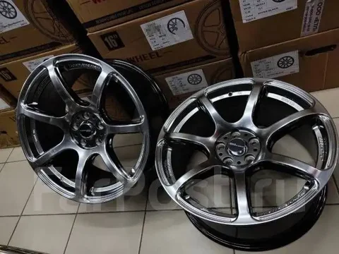 Продам диски Work 5*114 R17 б/у с резиной лето и зима - частное объявление в Хабаровск