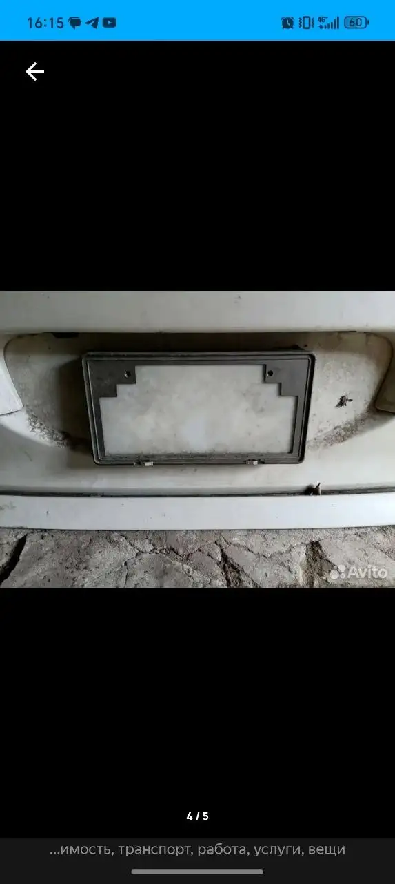 Дверь багажника Тойота Эстима ACR40 с рамкой и камерой - Кузовные детали (Запчасти) в Хабаровск