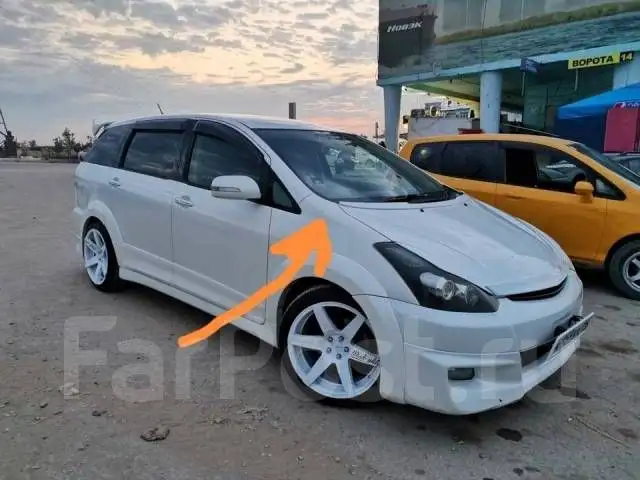 Сабля накладка на капот Тойота Виш 10 кузов - Запчасти (Авто) в Хабаровск