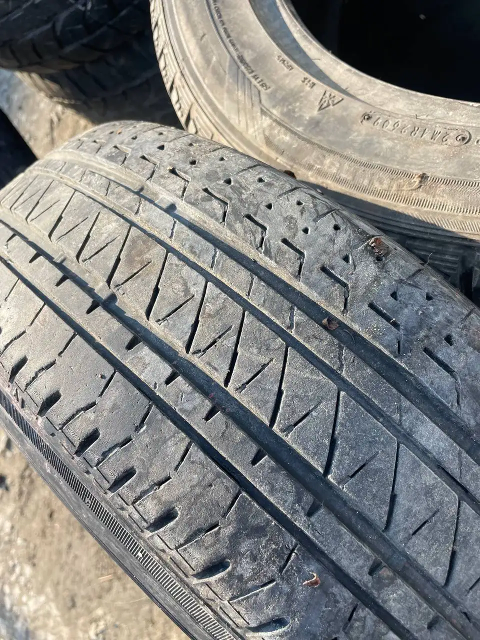 Продам диски орига, резина на выкид 4х100 r15 - Запчасти (Авто) в Хабаровск