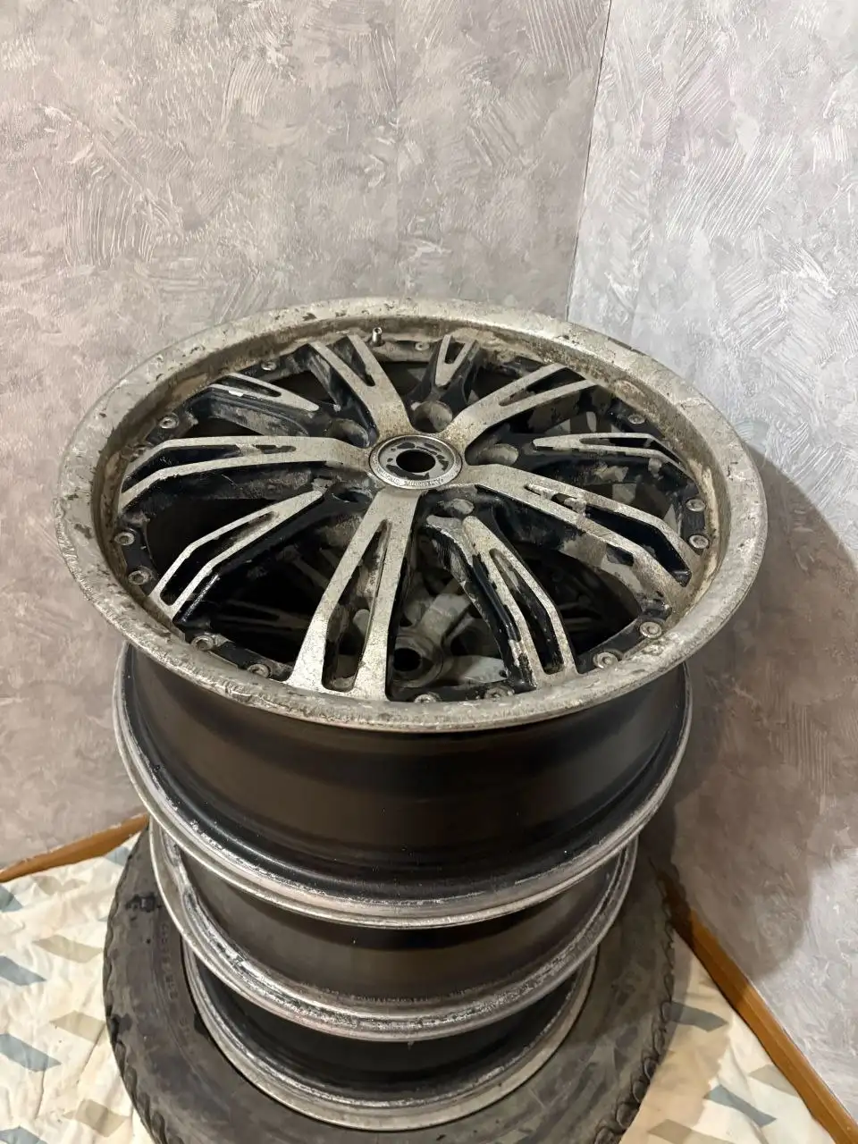 Продам сборные диски R17 5.114/3 - Запчасти (Авто) в Хабаровск