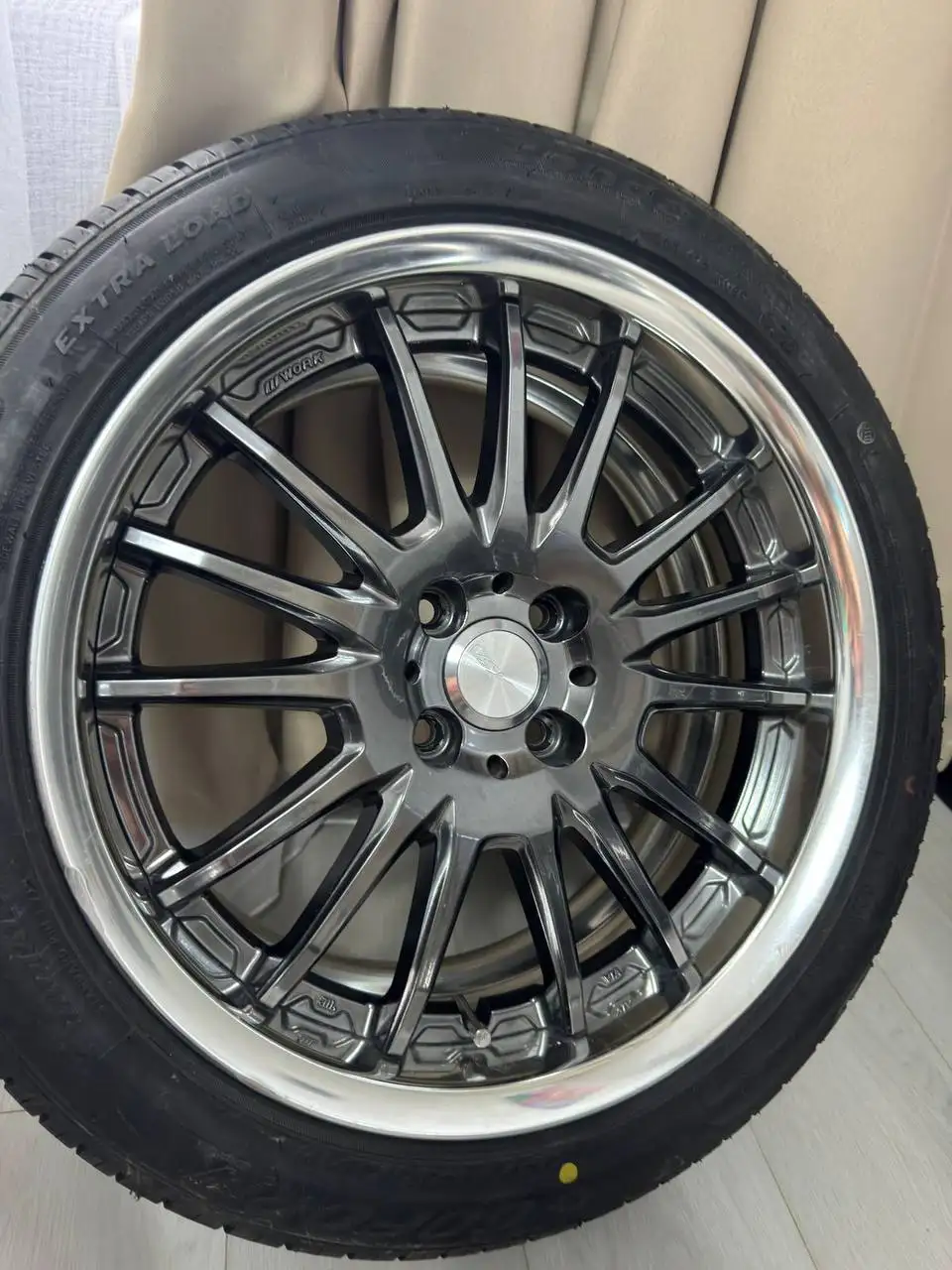 Продажа кованых дисков WORK XSA 05C R17 и заниженных пружин Tanabe df210 - Запчасти (Авто) в Хабаровск