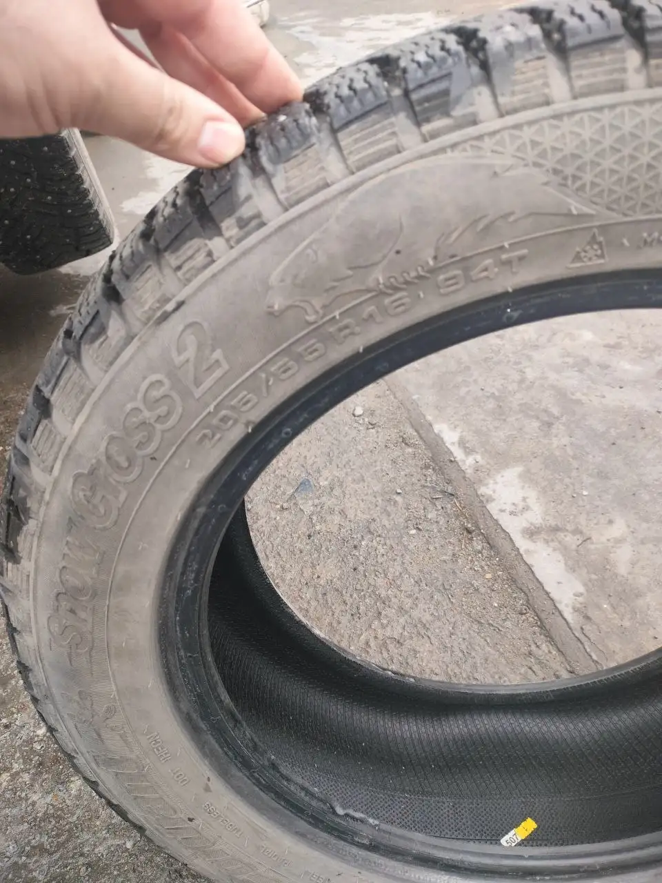 Продажа шин Cordiant Snow Cross 94T 205/55 R16 2024г - Шины и диски (Авто) в Хабаровск