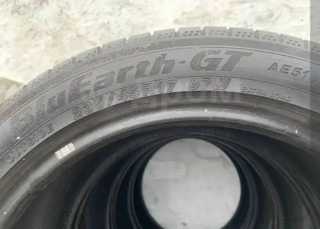 Шины Yokohama BluEarth-GT AE-51 235/45 R17 - Автобусы в Хабаровск