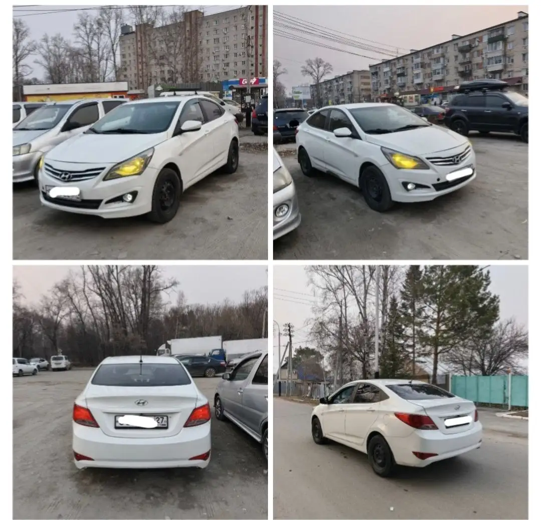 Hyundai Solaris 2016г, 1.4л, механика - Легковые автомобили (Авто) в Хабаровск