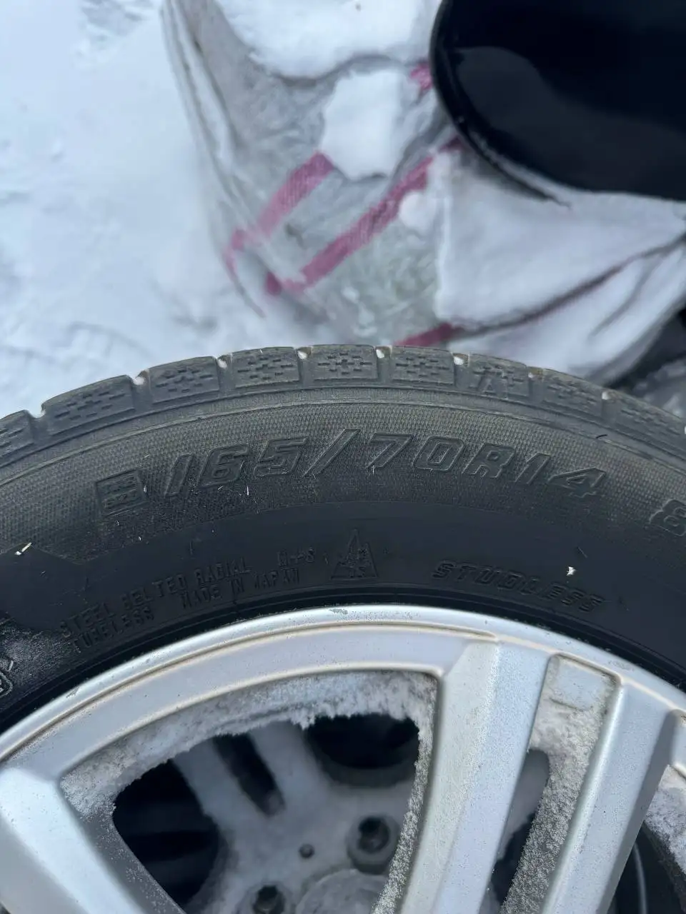 Продам комплект колес Weds Joker 165/70/14 - Колёса и шины (Авто) в Хабаровск