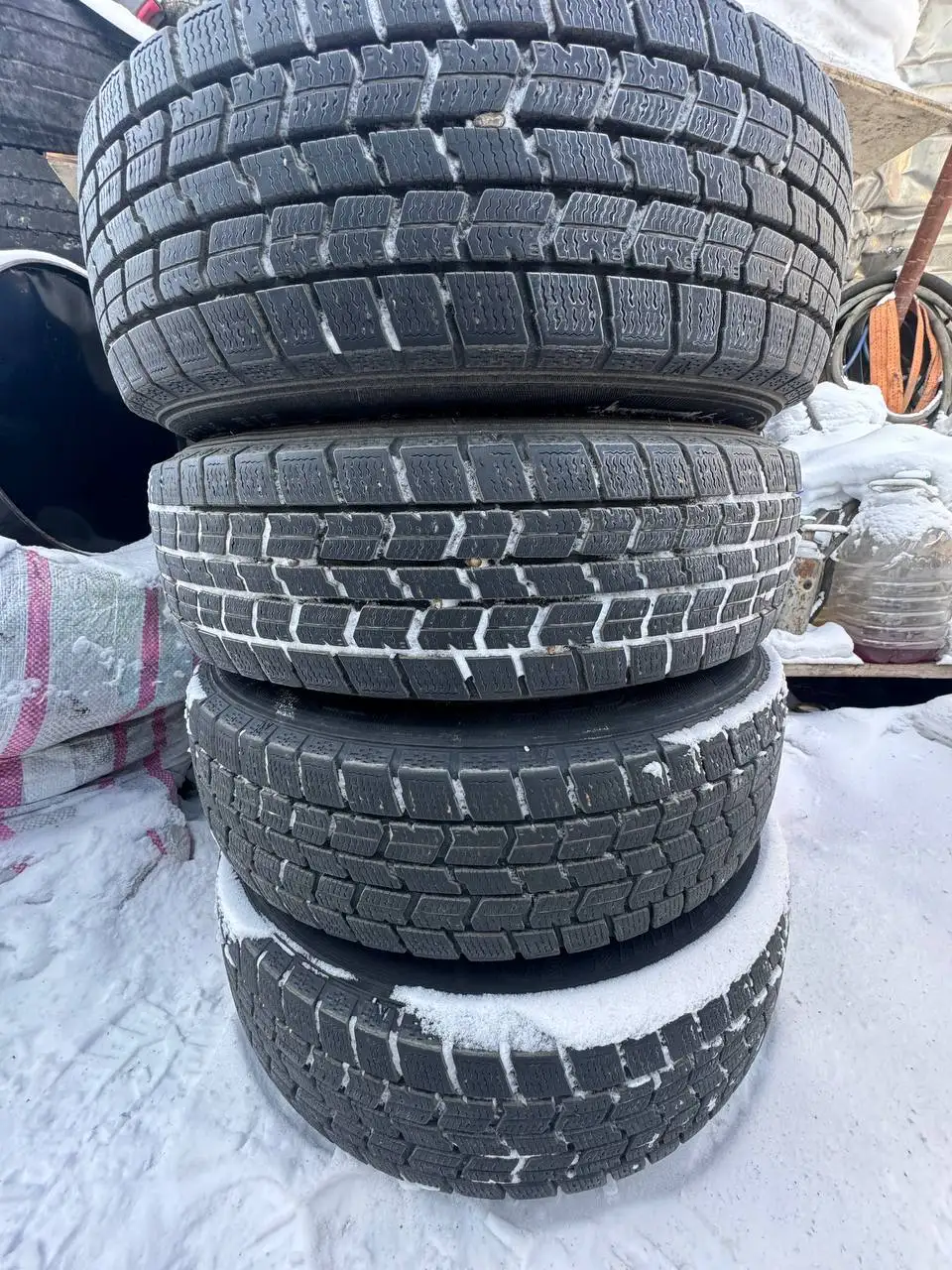 Продам комплект колес Weds Joker 165/70/14 - Колёса и шины (Авто) в Хабаровск