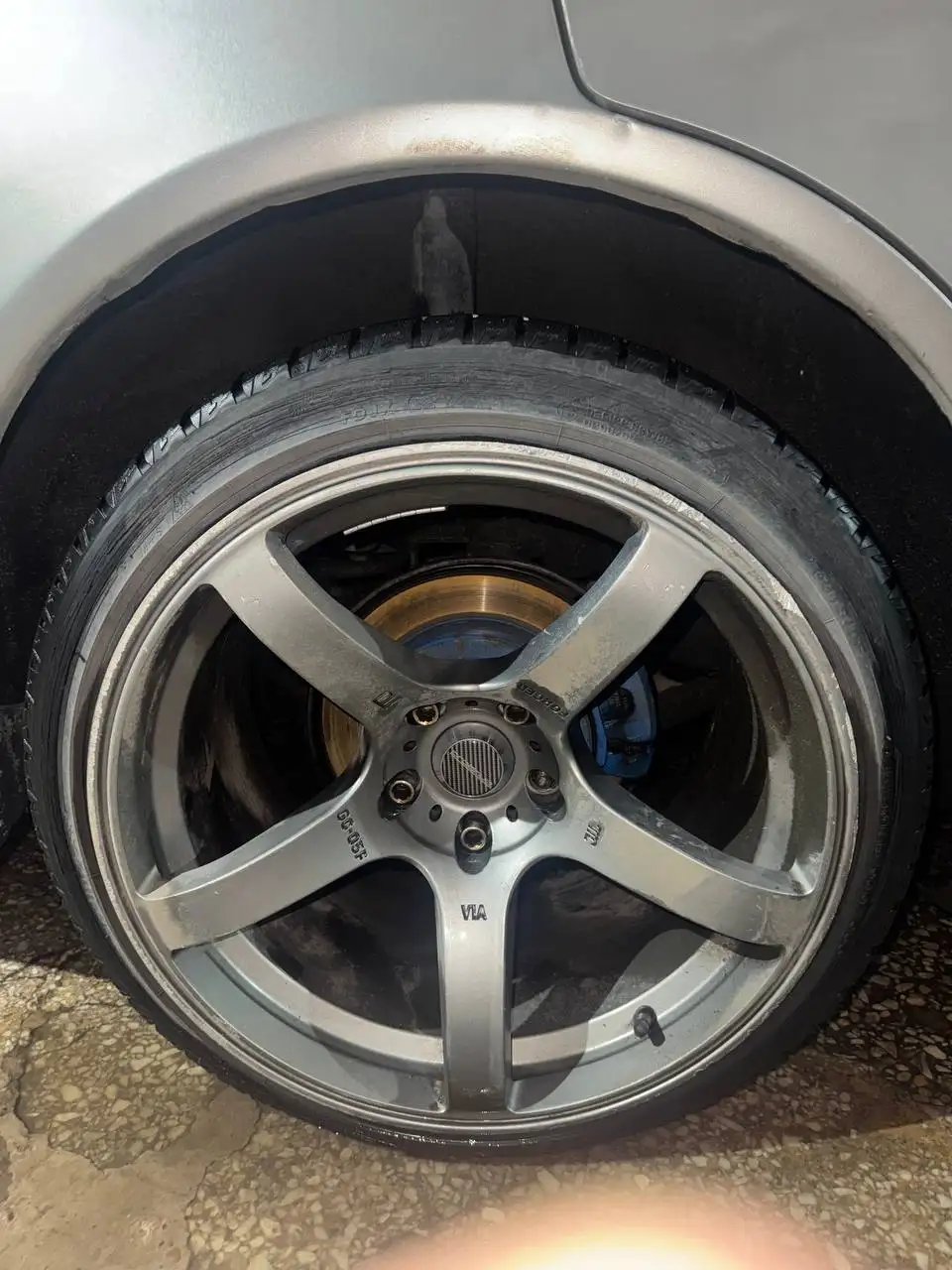 Обмен дисков Prodrive 05f 18r 10.5j - Диски и шины (Авто) в Хабаровск