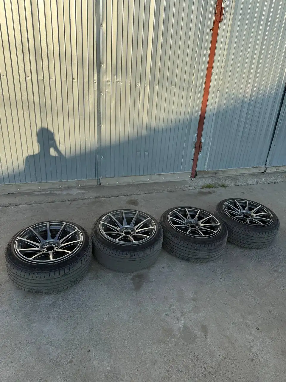 Продам комплект колес XXR 527 R18 с резиной 2026 года - Колёса и шины (Запчасти) в Хабаровск