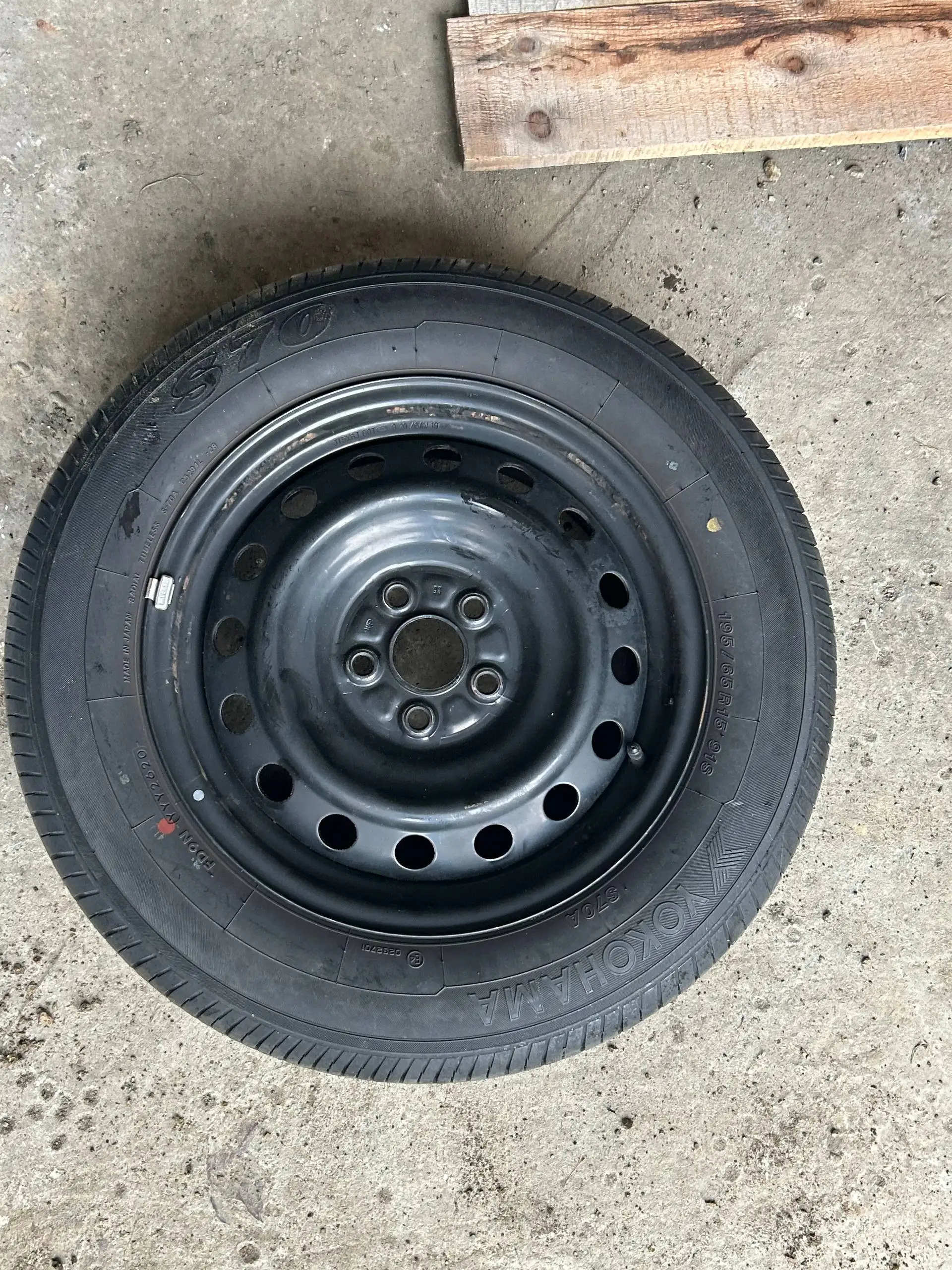 Колеса в сборе Yokohama S70 195/65 R15 - Колёса (Авто) в Хабаровск