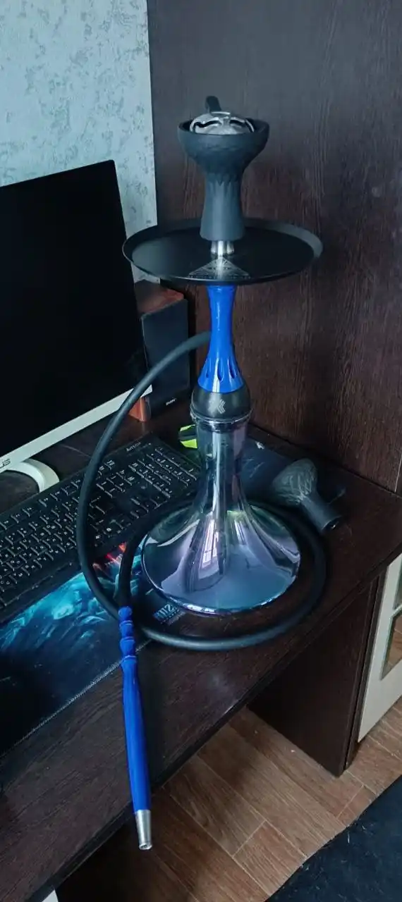 Кальян Alpha Hookah X dark blue - Хобби и отдых в Чебоксары