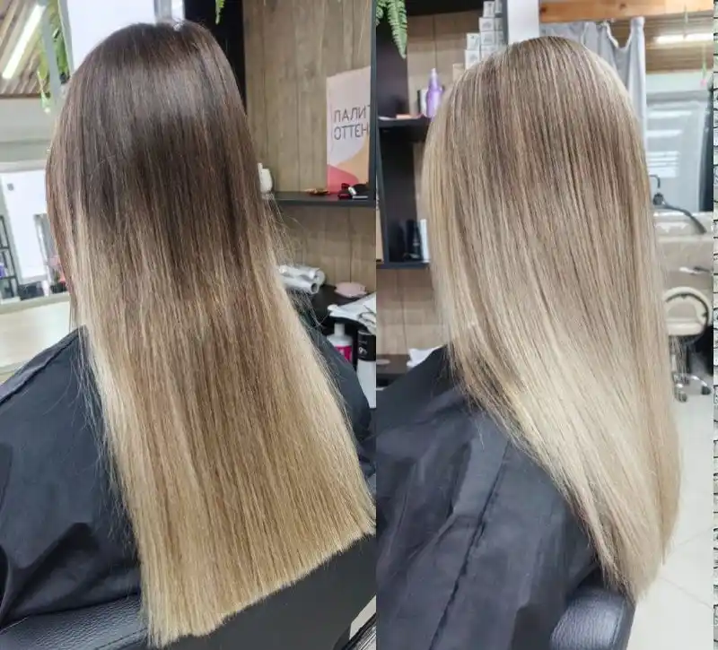 Коррекция цвета волос