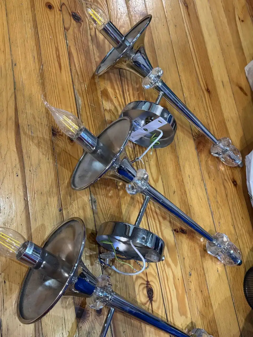 Настенные светильники бра Crystal Lux Miracle AP1 Chrome