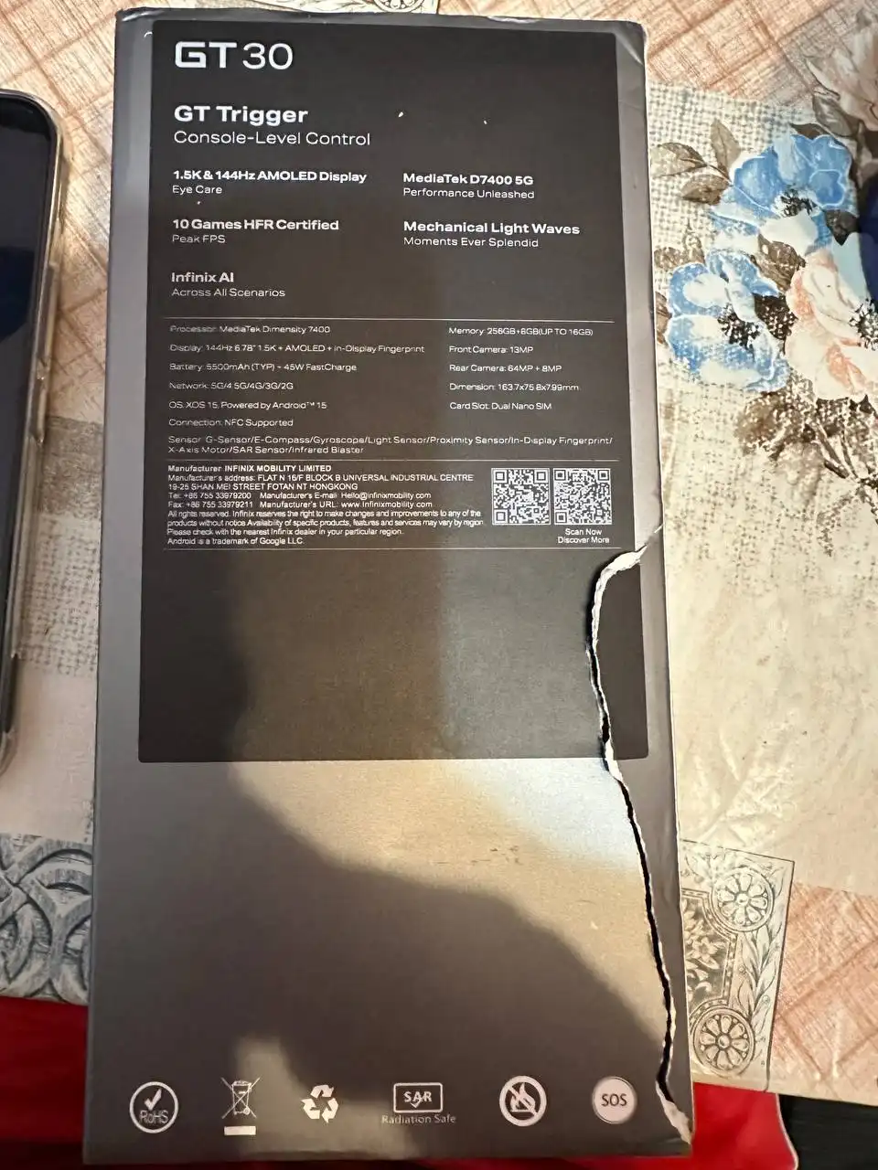 Продам Infinix GT30 8/256