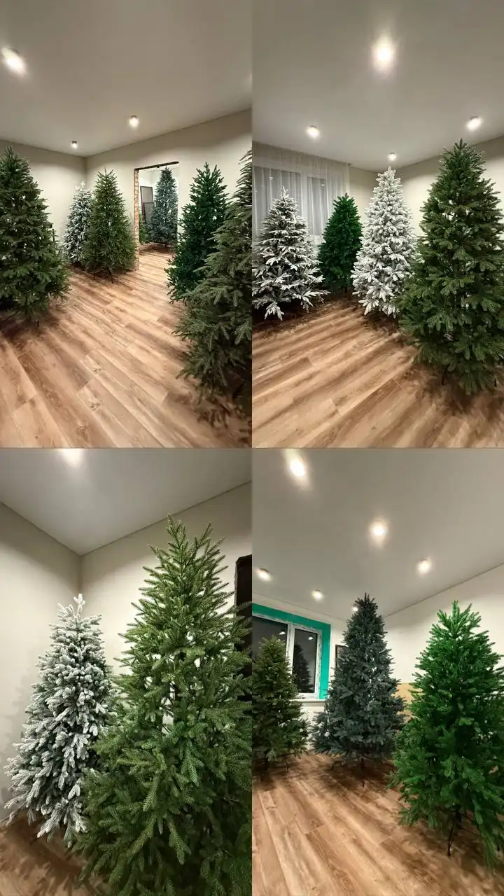 Продажа премиальных искусственных елей разных размеров