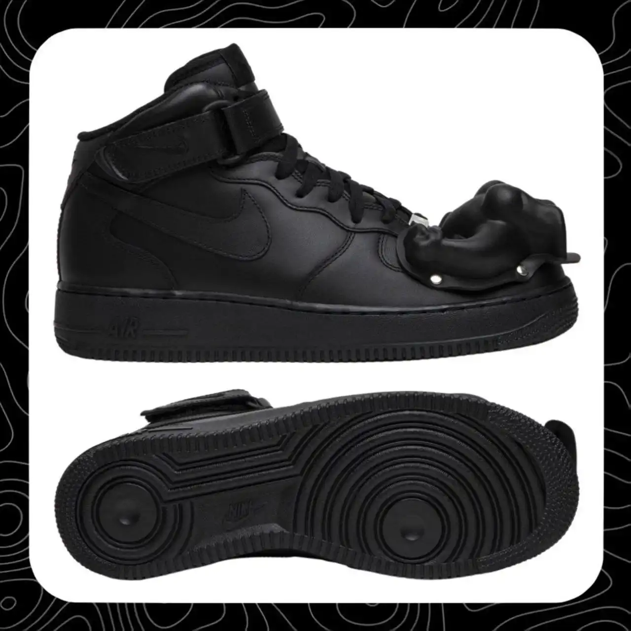 Продажа Nike Air Force 1 Mid Dinosaur x CDG