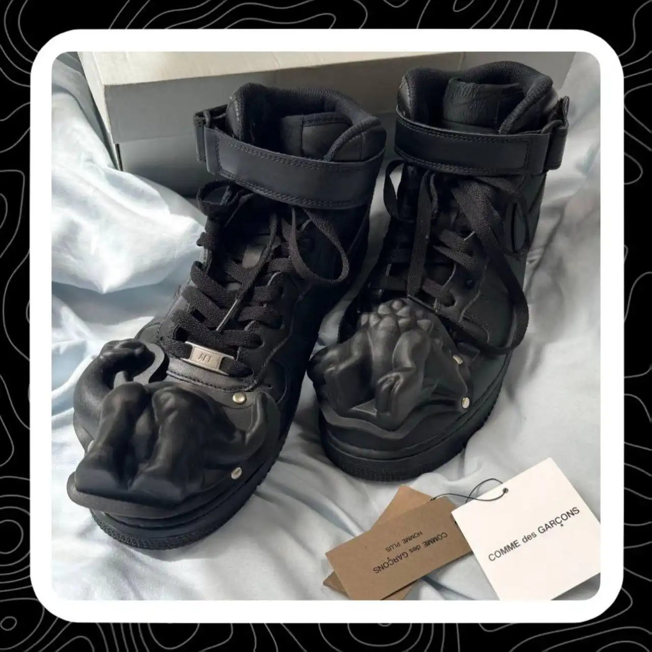 Продажа Nike Air Force 1 Mid Dinosaur x CDG