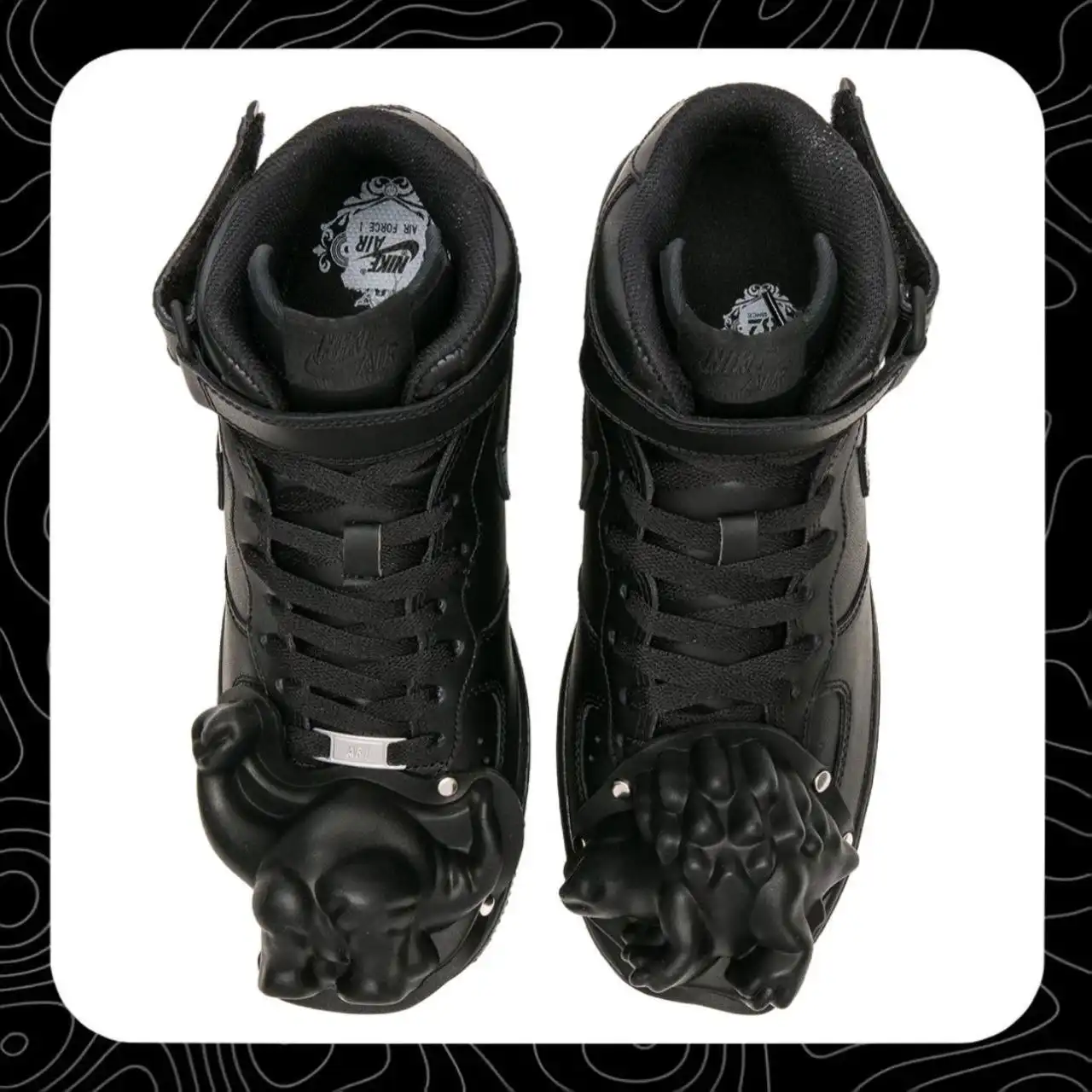 Продажа Nike Air Force 1 Mid Dinosaur x CDG