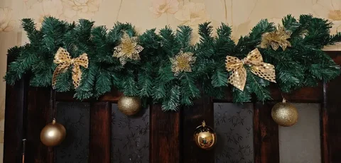 Новые пушистые еловые гирлянды с декором - Разное в Чебоксары