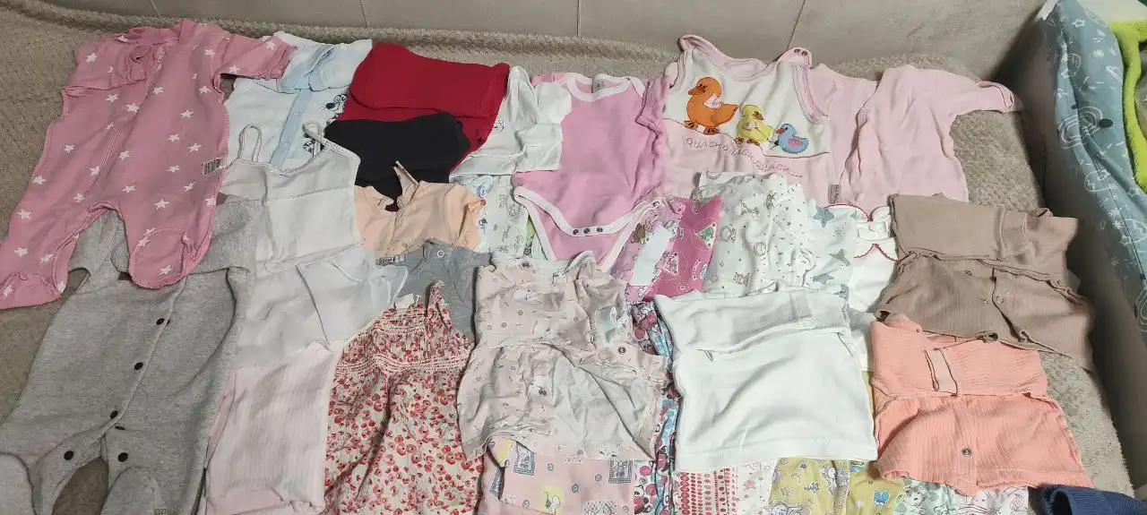 Детская одежда для девочки от 0 до 68 размера