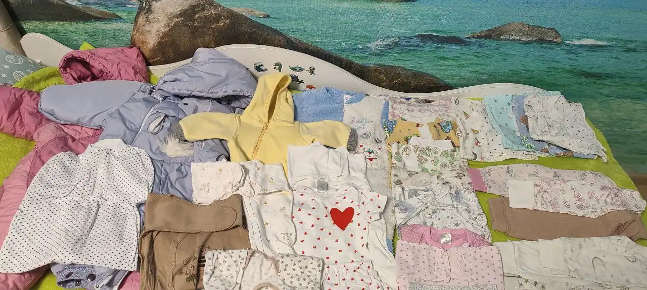 Детская одежда для девочки от 0 до 68 размера