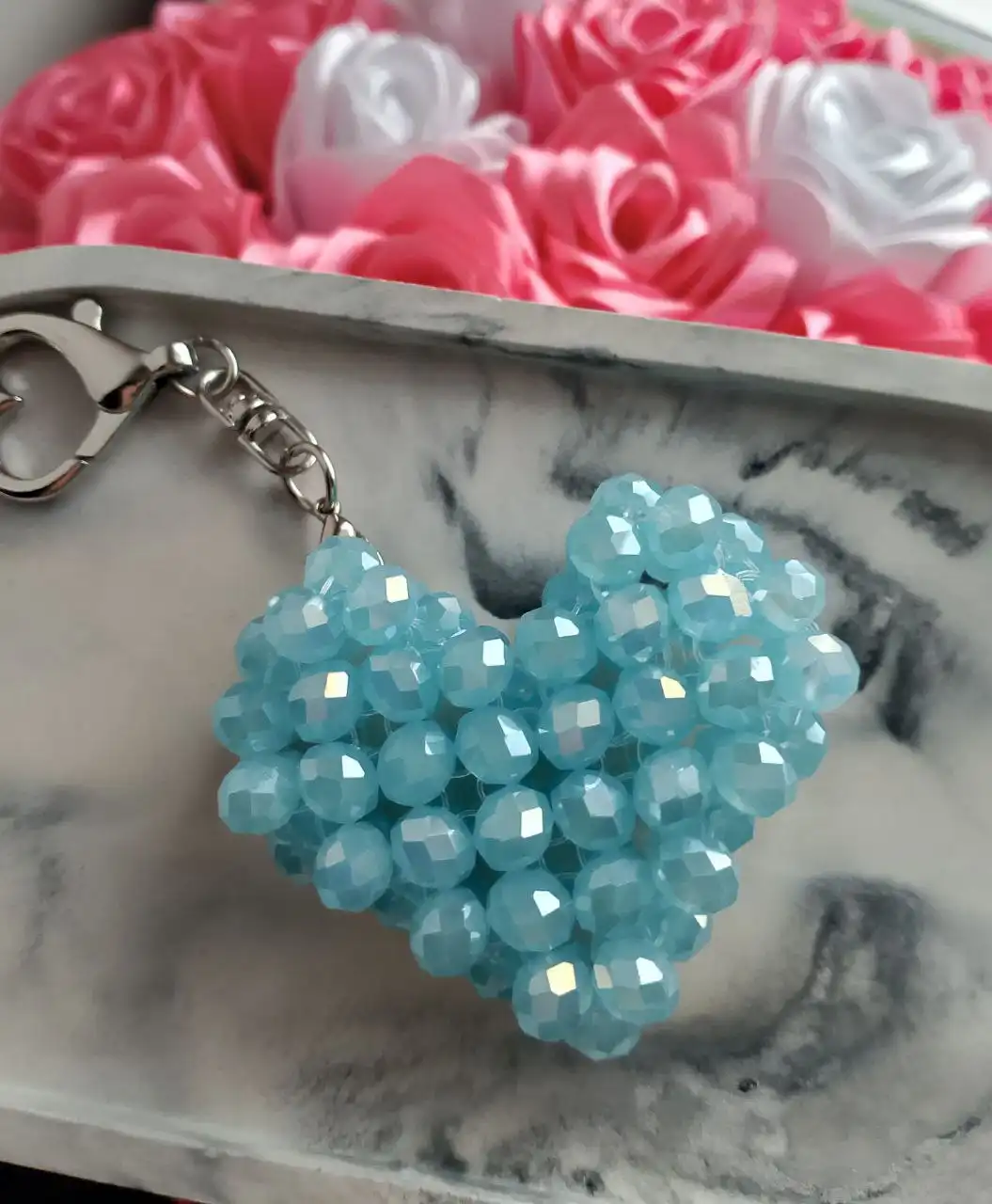 Брелки из хрустальных и акриловых бусин - Украшения (Барахолка) в Чебоксары