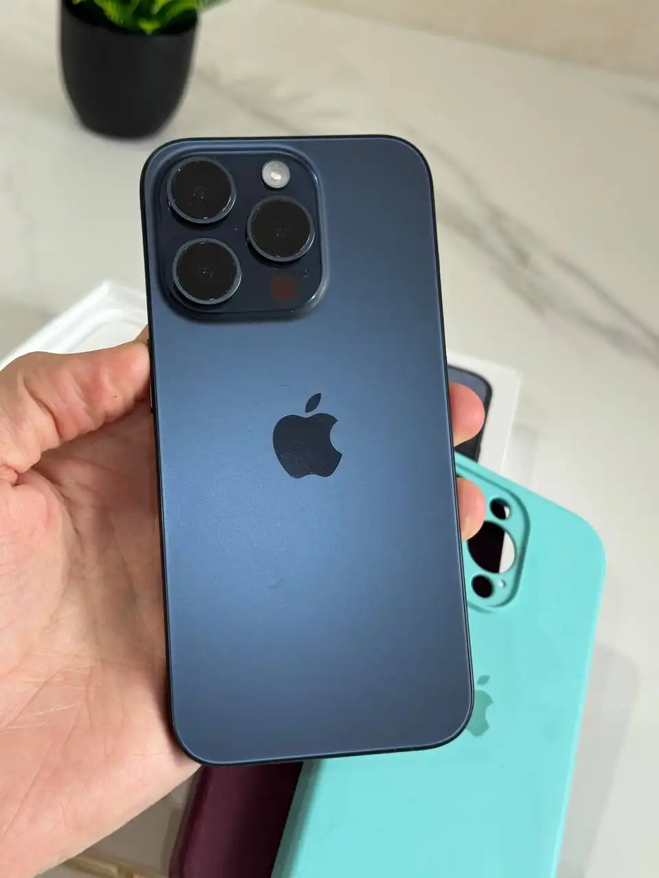 Iphone 15 Pro 128 GB в идеальном состоянии - Смартфоны (Электроника) в Чебоксары