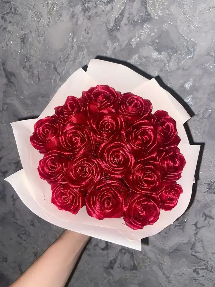 Розы из атласных лент под заказ - Рукоделие (Барахолка) в Чебоксары