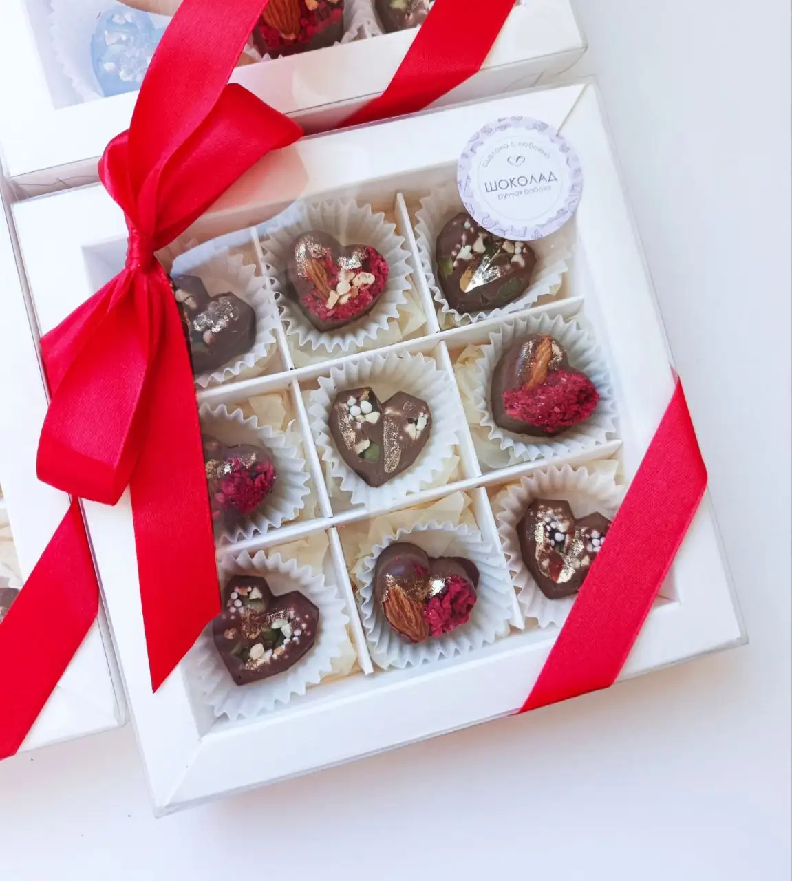 Шоколадные сердца ручной работы - Сладости (Барахолка) в Чебоксары